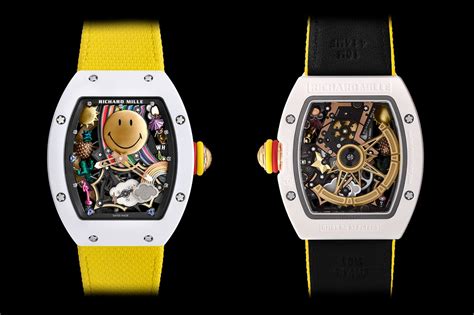 richard mille bianco e nero|Richard Mille RM 88 Automatic Tourbillon Smiley.